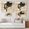 Designart - Monochrome Portrait of African American Woman I - Modern Print on Natural Pine Wood